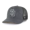 San Diego Padres '47 Βαμμένο καπέλο Trucker, χαλαρή εφαρμογή