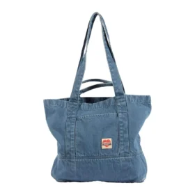 Τσάντα τύπου tote από τζιν 18L
