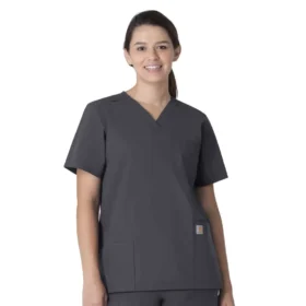 Unisex Force Essentials Μπλούζα Χειρουργικής με V-Neck και 6 Τσέπες