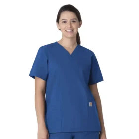 Unisex Force Essentials Μπλούζα Χειρουργικής με V-Neck και 6 Τσέπες