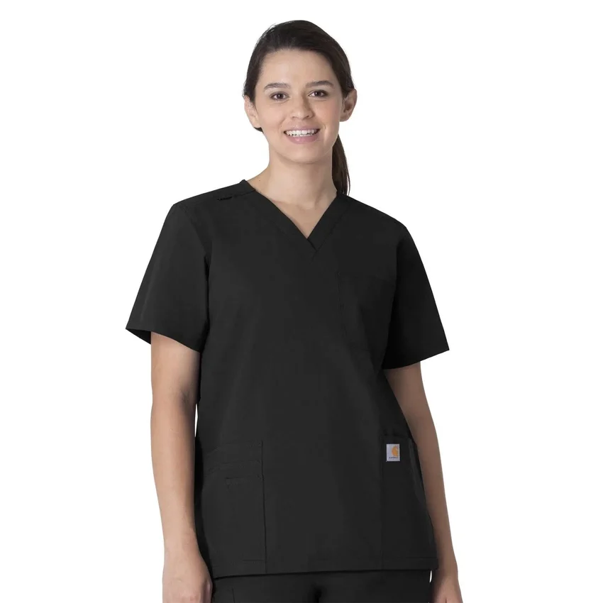 Unisex Force Essentials Μπλούζα Χειρουργικής με V-Neck και 6 Τσέπες