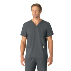 Unisex Force Essentials Μπλούζα Χειρουργικής με V-Neck και 6 Τσέπες