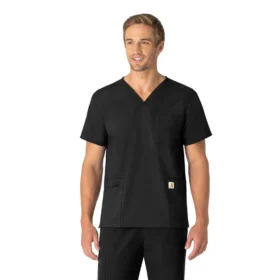 Unisex Force Essentials Μπλούζα Χειρουργικής με V-Neck και 6 Τσέπες