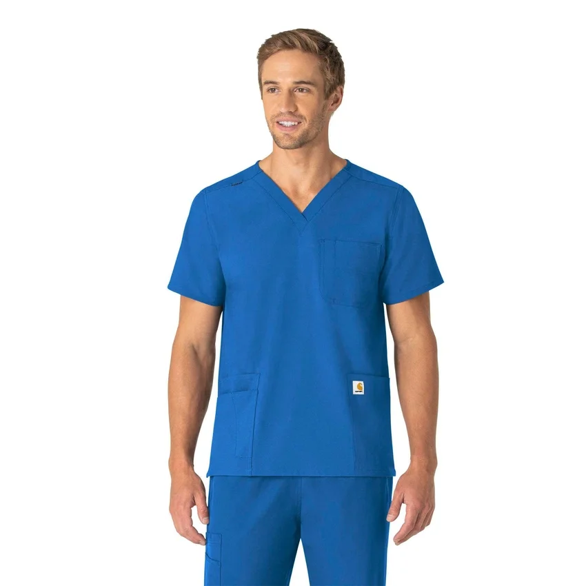 Unisex Force Essentials Μπλούζα Χειρουργικής με V-Neck και 6 Τσέπες