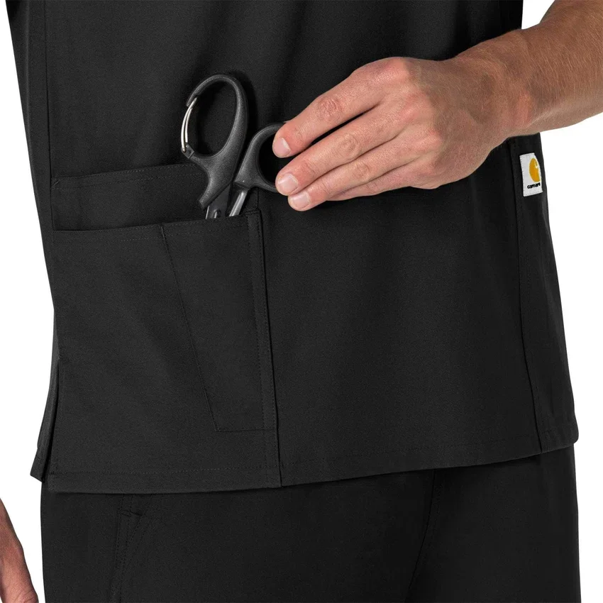 Unisex Force Essentials Μπλούζα Χειρουργικής με V-Neck και 6 Τσέπες