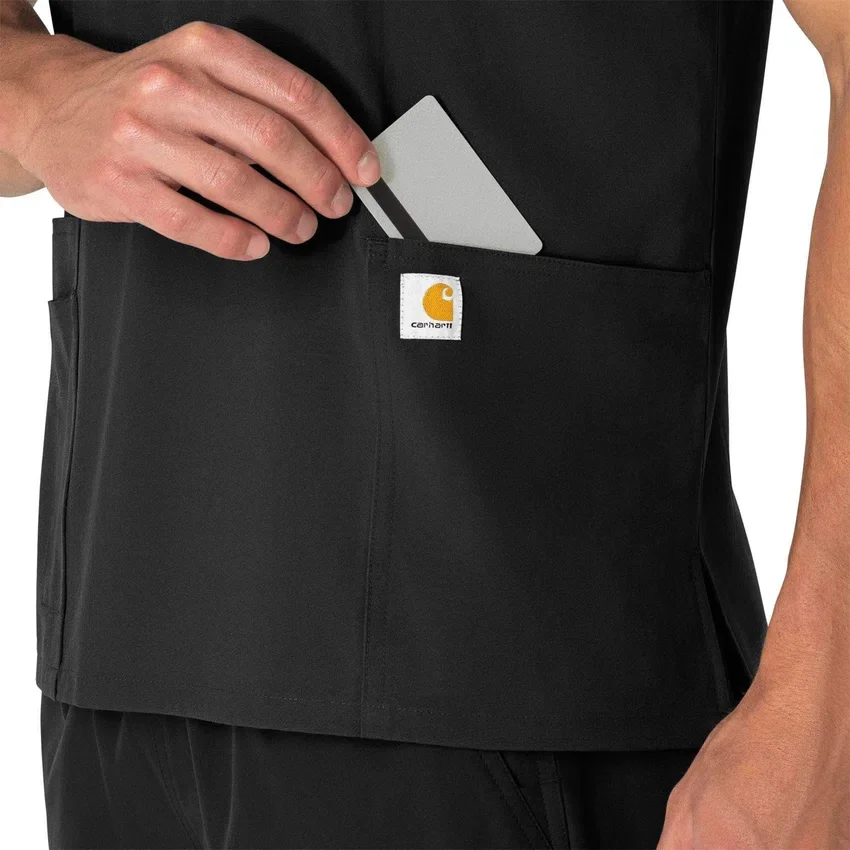 Unisex Force Essentials Μπλούζα Χειρουργικής με V-Neck και 6 Τσέπες