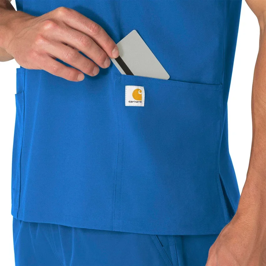 Unisex Force Essentials Μπλούζα Χειρουργικής με V-Neck και 6 Τσέπες